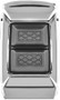 Kuryakyn Enygma Brake Pedal Pad for FL Touring Models - Chrome