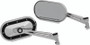 Kuryakyn Heavy Industry Mirrors Chrome/Black – Durable PowerSports Motorcycle Accessories Part 1765