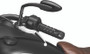 Kuryakyn Teardrop Mirrors Satin Black - Stylish Custom Motorcycle Rearview Mirrors with Convex Glass