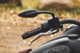 Kuryakyn Teardrop Mirrors Satin Black - Stylish Custom Motorcycle Rearview Mirrors with Convex Glass