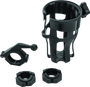 Kuryakyn Reflex Drink Holder with Bar Mount - Universal Black for Motorcycles