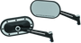 Kuryakyn Heavy Industry Mirrors Satin Black & Chrome - Part 1766