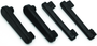 Kuryakyn Replacement Rubber Pads (4) for ISO Comfort System – Durable PowerSports Touchpoint Restoration