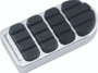 Kuryakyn ISO Longhorn Brake Pedal Pad Chrome Part 8044 for Harley Davidson Softail and Springer Models