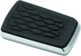 Kuryakyn Hex Brake Pedal Pad for FL Models - Chrome - Part #5914