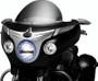 Kuryakyn Driving Light Bezels for Indian Chieftain and Roadmaster – Chrome Accent Trim Part 5622