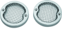 Kuryakyn Mesh Turn Signal Bezels 3-1/4 Inch Chrome for Harley Davidson Models