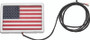 Kuryakyn Freedom Flag LED 4x6 Inches Chrome for Powersports Vehicles