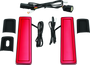 Kuryakyn Tracer Filler Panel Lights with Red Lens for Powersports Vehicles