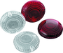 Kuryakyn Replacement Turn Signal Lenses for Yamaha Road Star and Royal Star Models - Clear or Red