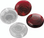 Kuryakyn Replacement Turn Signal Lenses for Yamaha Road Star and Royal Star Models - Clear or Red