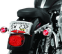 Kuryakyn Deep Dish Bezel with Red Lens for Harley-Davidson Bullet Turn Signals – Part 2109
