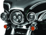 Kuryakyn Orbit 4-1/2 inch Passing Lamps with High-Output LEDs - Black