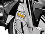 Kuryakyn LED Front Reflector Conversion Light Amber Chrome for Honda Gold Wing F6B and GL1800 Models