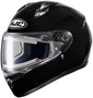 HJC C 10 Black Electric XSM Full Face Helmet - Compact and Lightweight Motorcycle Safety Gear