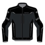 Cortech Aero-Flo Air JKT Black XXL - Lightweight Mesh Motorcycle Jacket