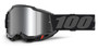 100% ACCURI 2 Black Mirror Silver Goggles – Enhanced Vision and Comfort