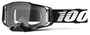 100% ARMEGA Black Clear Goggles - Model ARMEGA BLK CLR