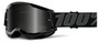 100% STRATA 2 Sand Black Smoke Goggles – Premium Eye Protection for Cycling and Motorsports