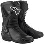 Alpinestars SMX-6 V3 Dry Shield Black Motorcycle Boot - Size 36