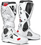 Sidi Crossfire 3 SRS Offroad Motorcycle Boots - Size 42, White