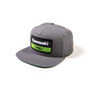 Factory Effex Kawasaki Victory Charcoal Gray Snapback Hat - Stylish and Comfortable Headwear