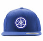 Factory Effex Yamaha Tuning Fork Youth Snapback Hat in Royal OS - Comfortable & Stylish Headwear