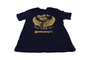 Continental Large Black T-Shirt - Comfortable Cotton Casual Wear