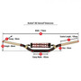 Renthal Twinwall Handlebar Padded - Black (Part Number 993-01-BK-16-294)