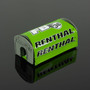 Renthal P343 Fatbar Handlebar with Green, White, and Black Color Scheme