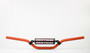 Renthal 825 7/8 Inch Padded Handlebar with Orange Grip for Motorcycles