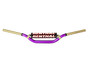 Renthal 996 TwinWall Handlebars - Purple for Enhanced Control and Durability