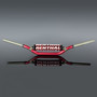 Renthal 922-01-RD-07-185 RC High Twinwall Padded Handlebar in Red
