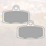 Renthal RC-1 Works Brake Pads - Part Number BP-117 for Superior Braking Performance
