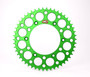 Renthal Rear Ultralight Green Grooved 48-Tooth Sprocket for Enhanced Performance