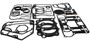 Wiseco Gasket Kit for HD 883/1200 Sportster '04-10 - Part W6378