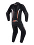 Alpinestars GP Force V2 Suit BKWTRD Size 58 - High-Performance Racing Suit for Motorcyclists