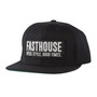 FastHouse Blockhouse Hat Black - Durable Protective Headgear