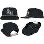 FastHouse VACAY HAT Black OS – Stylish Sun Protection Hat
