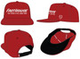 FastHouse Essential Hat Red OS - Comfortable and Durable Headwear for Everyday Use