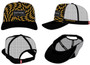 FastHouse Diversion Hat Black and Gold OS - Durable and Stylish Headwear