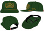 FastHouse Carrera Hat Green OS – Classic Adjustable Cap for Men and Women
