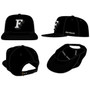 FastHouse Capital Hat Black OS – Stylish Black Bucket Hat for Men and Women