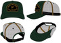 FastHouse Arthur Hat Green OS - Classic Wide-Brim Sun Hat for Men and Women
