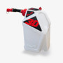 Matrix Concepts M3 0.3 Gallon Utility Can White-Red for Powersports Applications