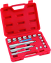 BikeMaster 16-Piece Bearing Race and Seal Driver Set – Precision Aluminum Installation Tools for Powersports