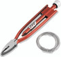 BikeMaster 9-Inch Safety Wire Pliers with 25 ft Wire – Heavy-Duty Forged Steel Clamps and Rust-Resistant Finish
