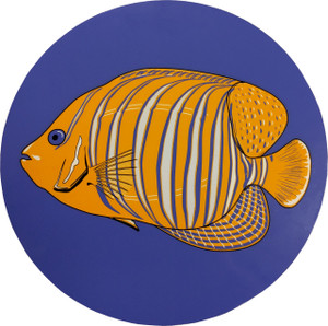 Set of two 7" MINI Queen Angel Fish Drop-in PoolArt™ Set of two 7" MINI Queen Angel Fish Drop-in PoolArt™