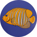 Set of two 7" MINI Queen Angel Fish Drop-in PoolArt™