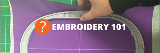 Embroidery 101